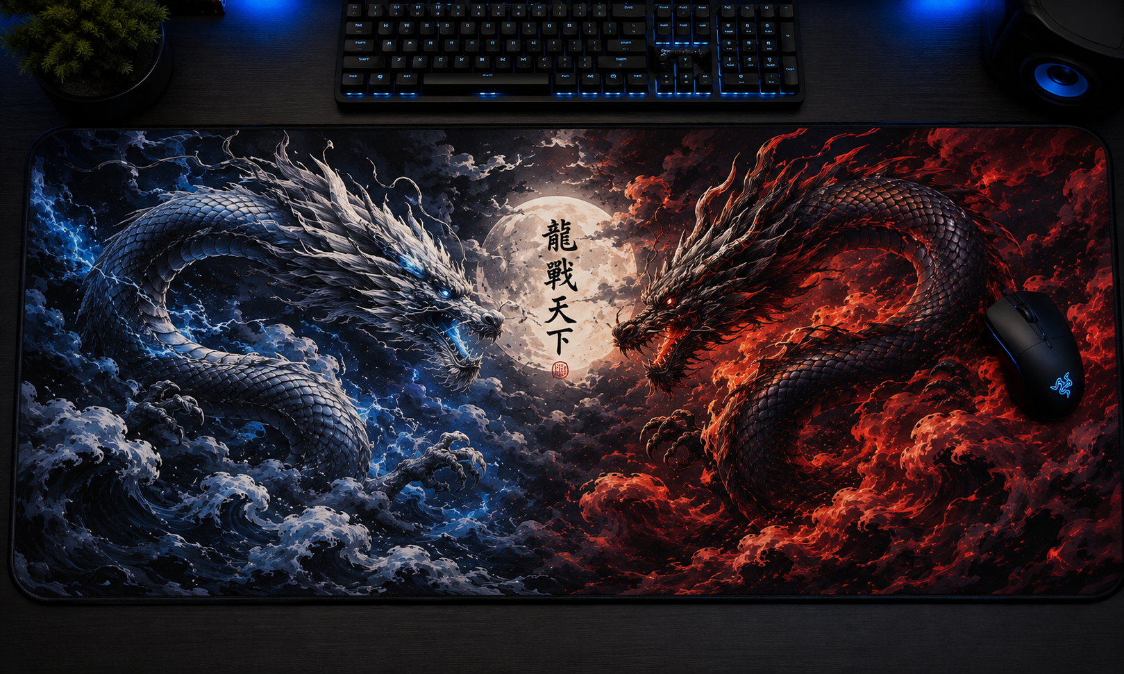 Crimson Spirit Desk Mat